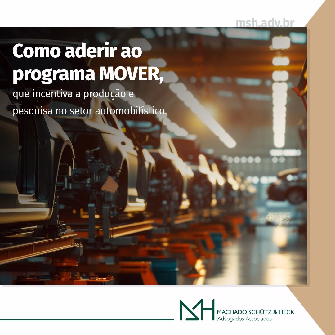 Como aderir ao programa Mover MSH Advogados